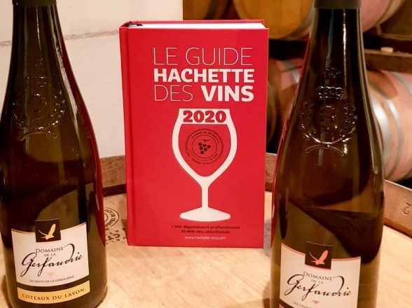 Nous sommes récompensés dans le guide Hachette des vins