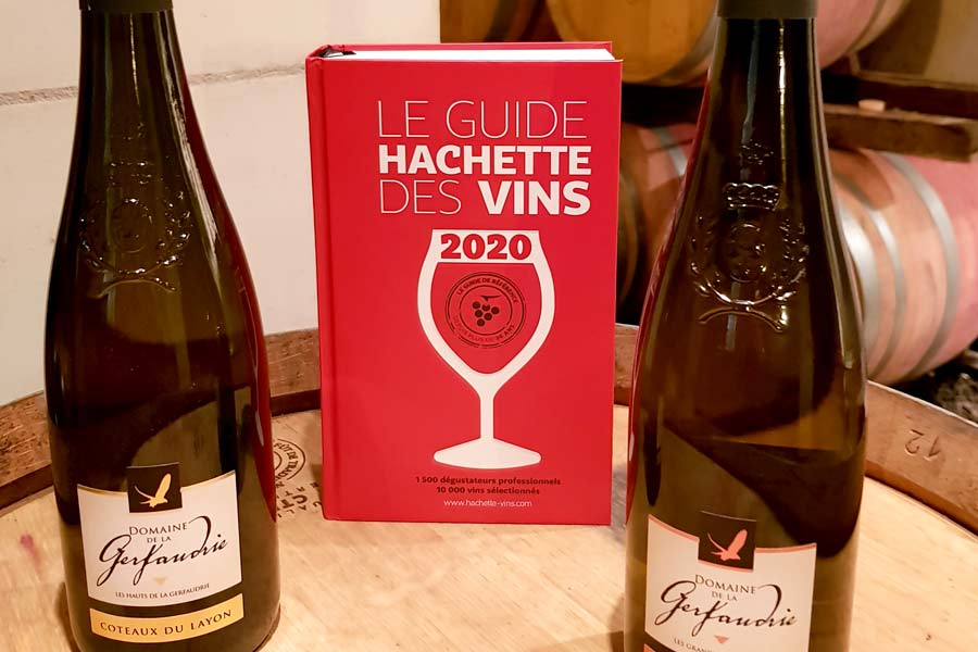Nous sommes récompensés dans le guide Hachette des vins